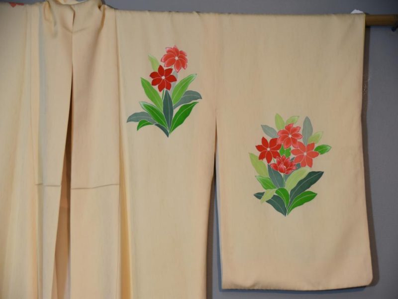 Japanese Silk Lined Kimono - Image 5