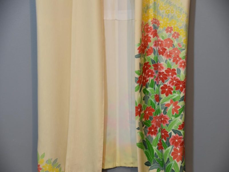 Japanese Silk Lined Kimono - Image 3