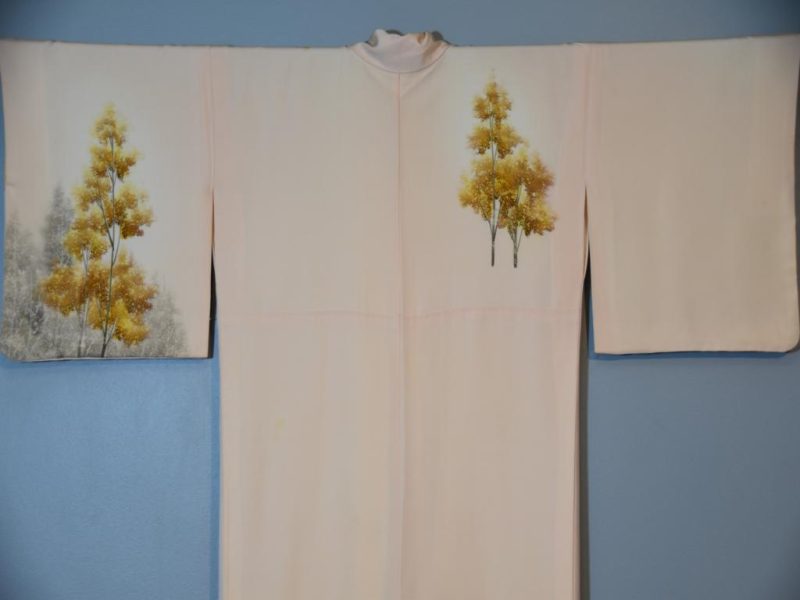 Japanese Silk Lined Kimono - Image 3
