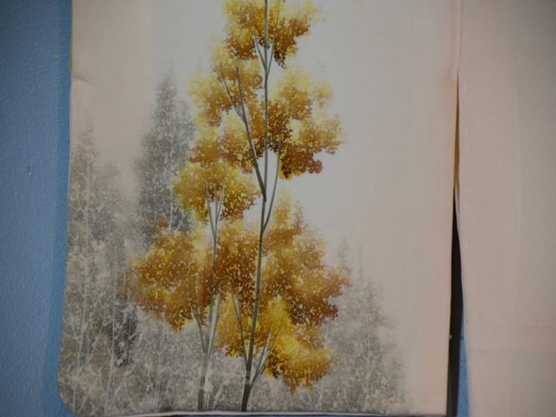 Japanese Silk Lined Kimono - Image 9