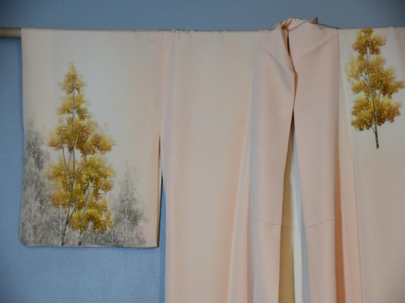 Japanese Silk Lined Kimono - Image 5