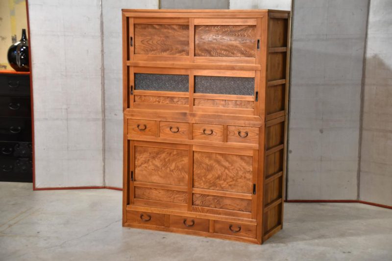 Antique Japanese Kitchen Chest Width:1080mm