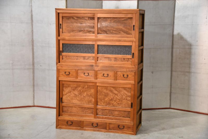 Antique Japanese Kitchen Chest Width:1080mm - Image 14
