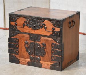 Antique Japanese Merchant Chest Width:595mm