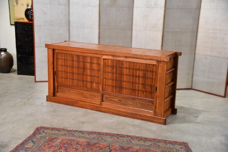 Antique Japanese Kitchen Chest Sideboard Width:1820mm