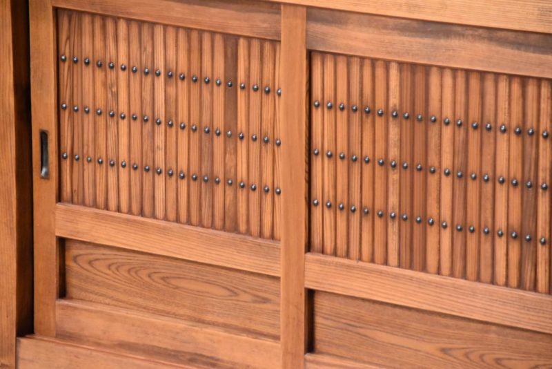 Antique Japanese Kitchen Chest Sideboard Width:1820mm - Image 9