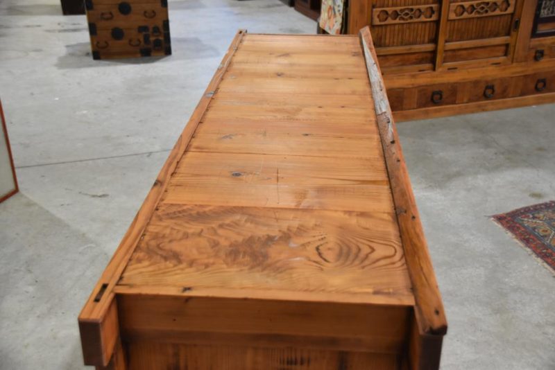 Antique Japanese Kitchen Chest Sideboard Width:1820mm - Image 11