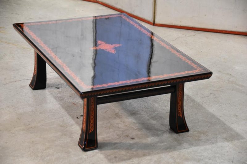 Japanese Lacquer Table Width:900mm - Image 8