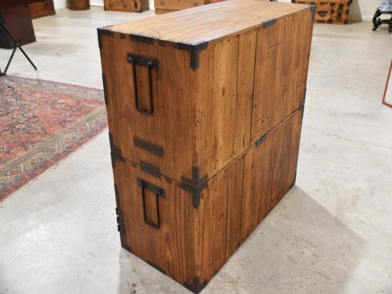 Antique Japanese Clothing Chest Width:910mm - Image 3