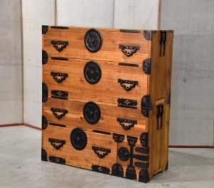 Antique Japanese Clothing Chest Width:1040mm