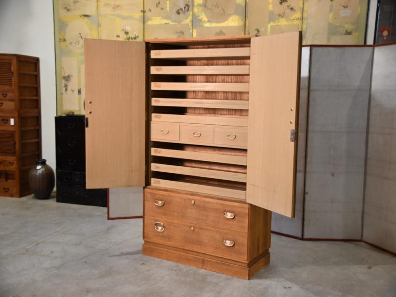Japanese Vintage Wedding Chest Width:1060mm - Image 9