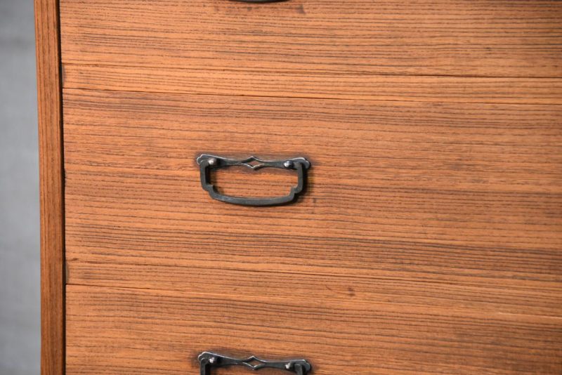 Vintage Japanese 7 Drawer Clothing Chest Width:990mm - Image 16