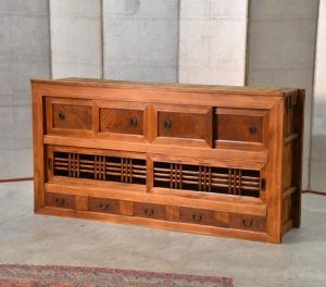Antique Japanese Kitchen Chest Sideboard Width:1805mm