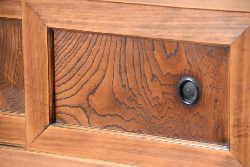 Antique Japanese Kitchen Chest Sideboard Width:1805mm - Image 10