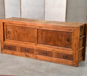 Antique Japanese Kitchen Chest Sideboard Width:1805mm