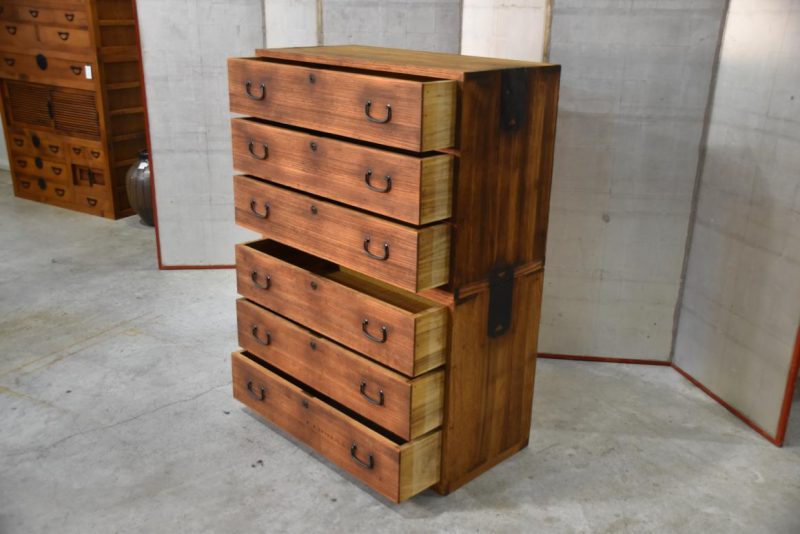 Vintage Japanese Clothing Chest on Chest Width:890mm - Image 8