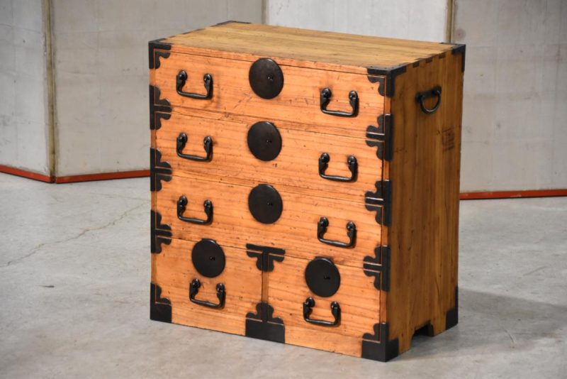 Antique Kodansu Small Accessories Chest Width:580mm - Image 2