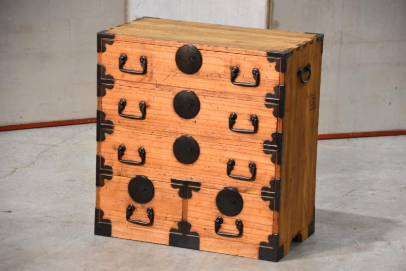 Antique Kodansu Small Accessories Chest Width:580mm - Image 11