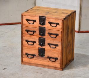 Antique Mini Accessories Chest Width:375mm
