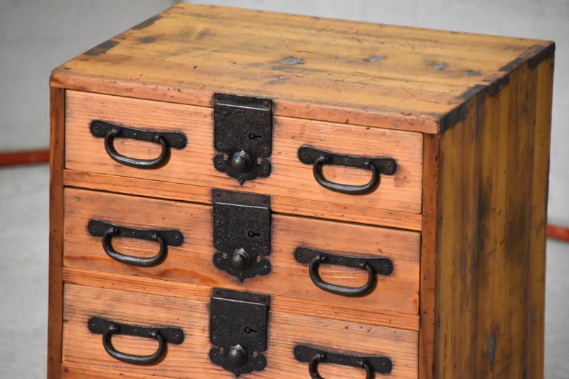Antique Mini Accessories Chest Width:375mm - Image 2