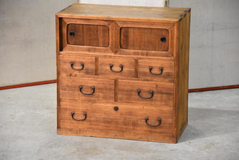 Japanese Vintage Small Chest Width:665mm - Image 9