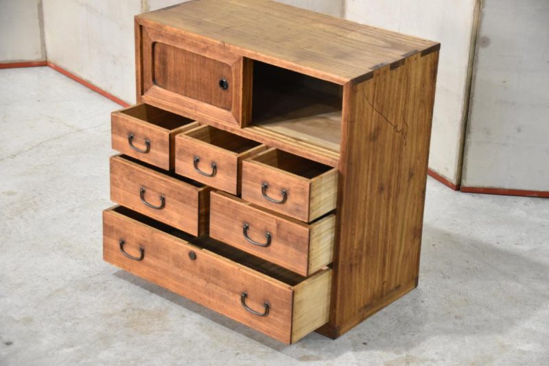 Japanese Vintage Small Chest Width:665mm - Image 7