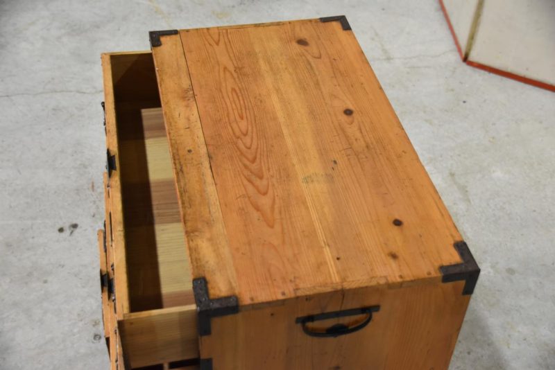 Antique Japanese Small Chest Width:580mm - Image 6