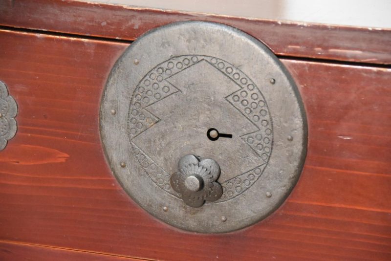 Antique Matsumoto Region Clothing Chest Width:850mm's - Image 6