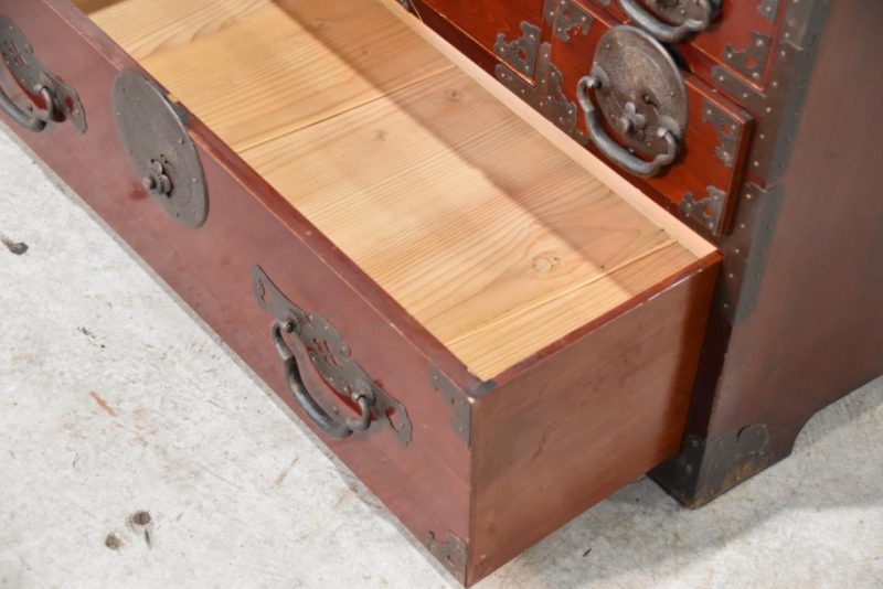Antique Matsumoto Region Clothing Chest Width:850mm's - Image 4