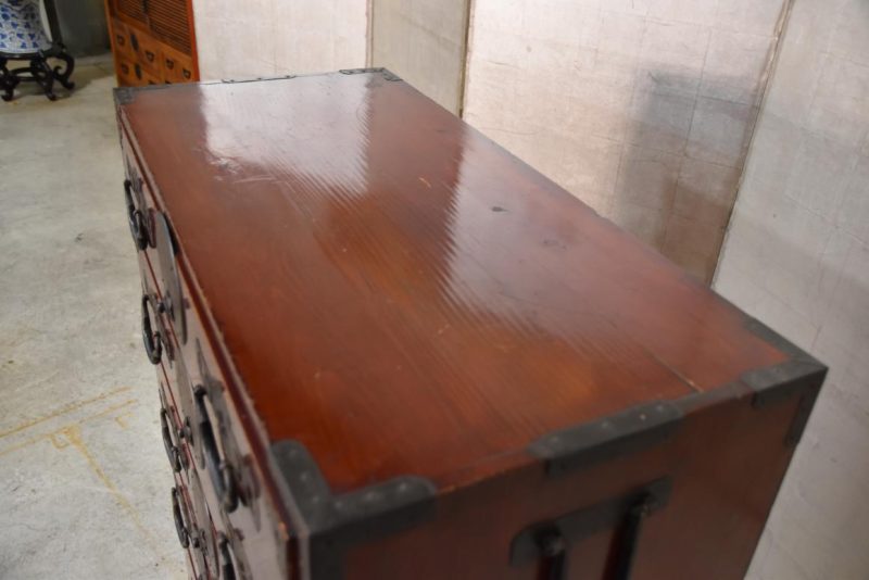 Antique Matsumoto Region Clothing Chest Width:850mm's - Image 3