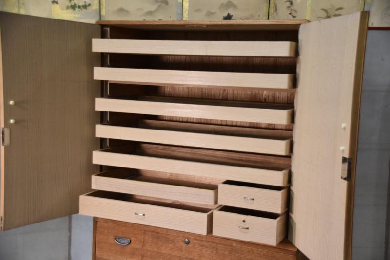 Vintage Japanese Wedding Chest Width:1065mm - Image 8