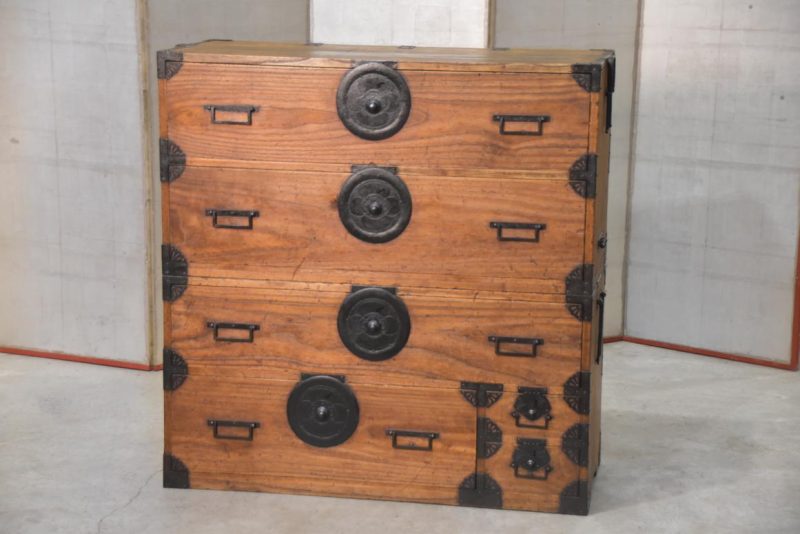 Early Meiji Period Clothing Chest Width:1090mm - Image 16