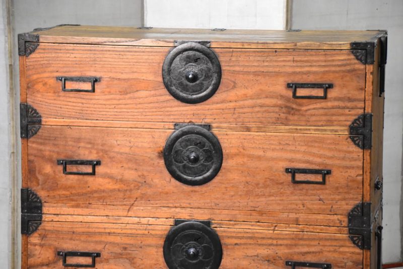 Early Meiji Period Clothing Chest Width:1090mm - Image 15