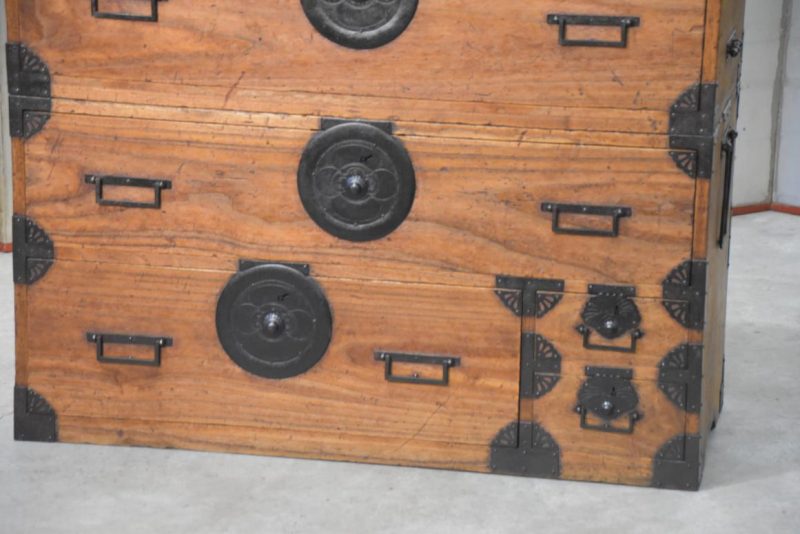 Early Meiji Period Clothing Chest Width:1090mm - Image 14