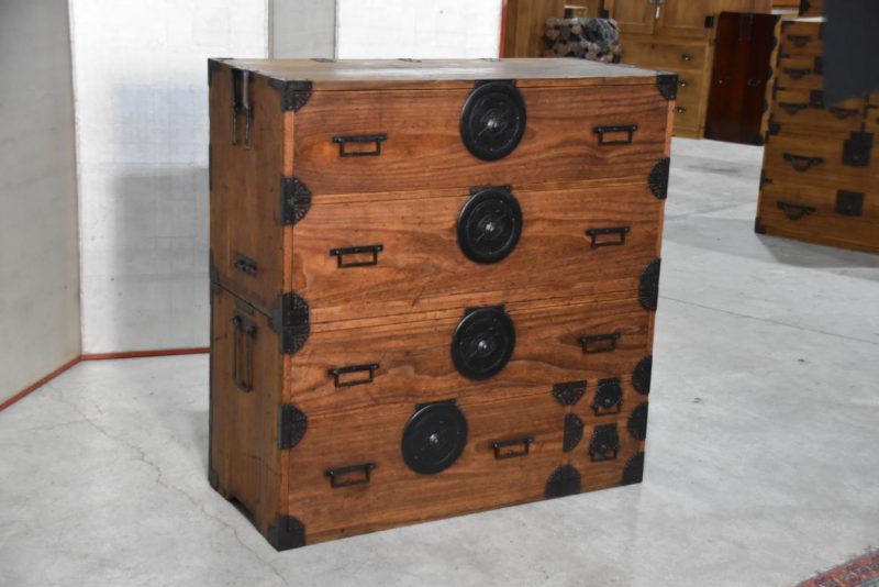 Early Meiji Period Clothing Chest Width:1090mm - Image 6