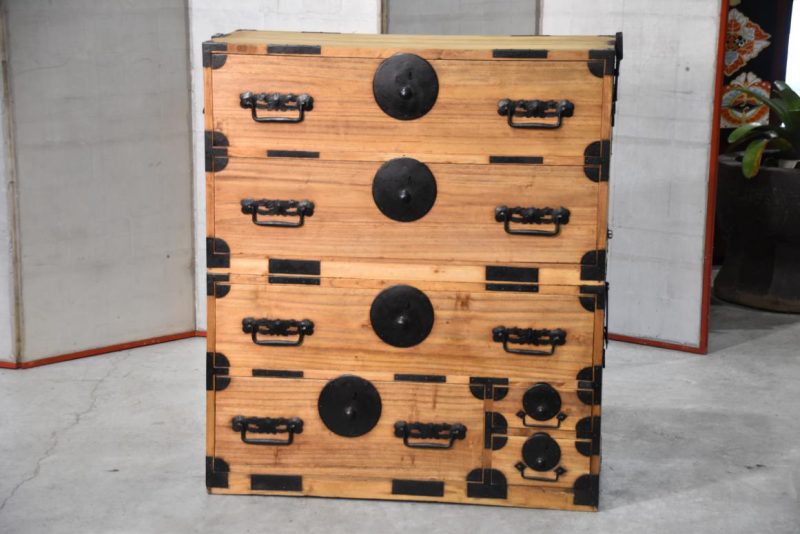 Antique Chest on Chest Width:940mm - Image 14
