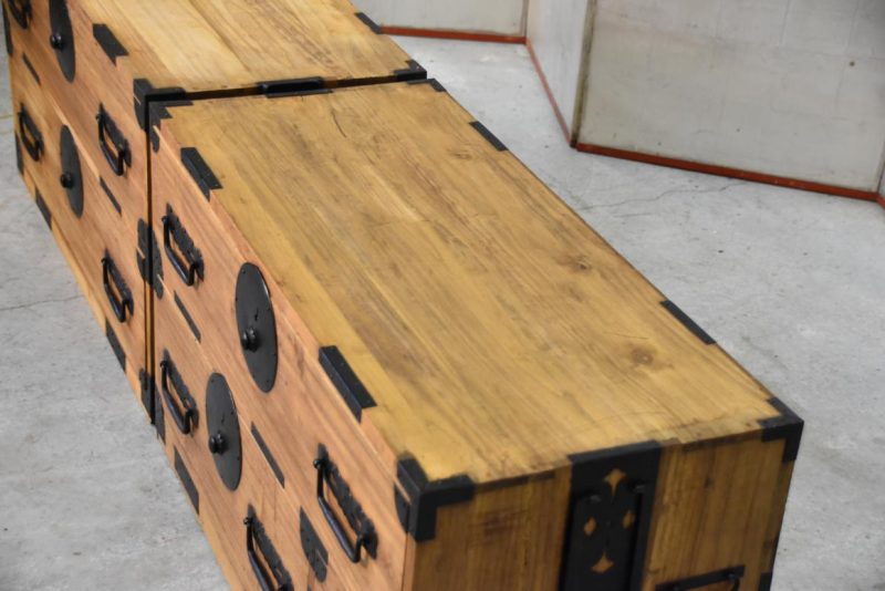 Antique Chest on Chest Width:940mm - Image 3