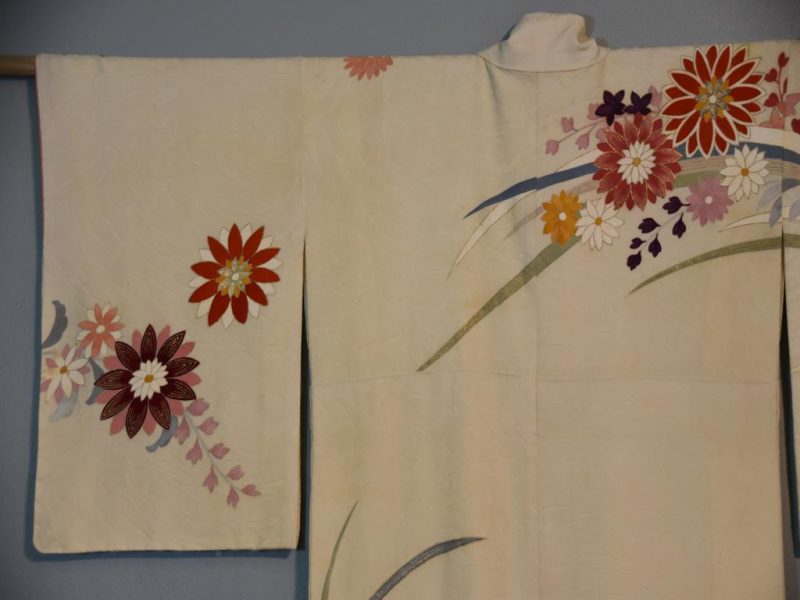 1950's Japanese Silk Kimono - Image 10