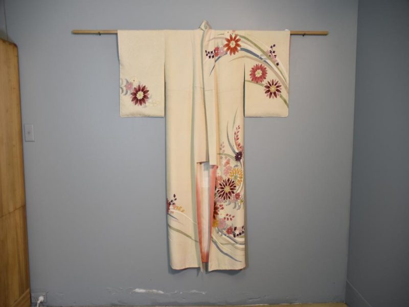 1950's Japanese Silk Kimono - Image 6