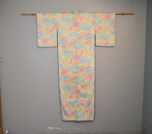 1980's Synthetic Kimono