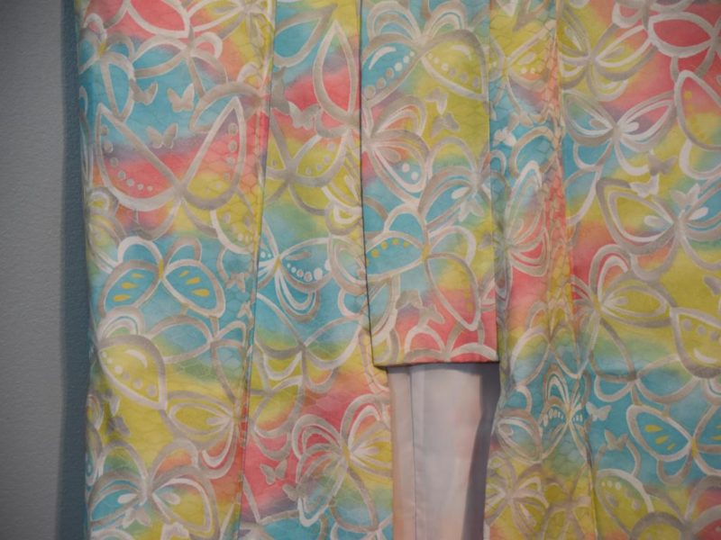 1980's Synthetic Kimono - Image 5