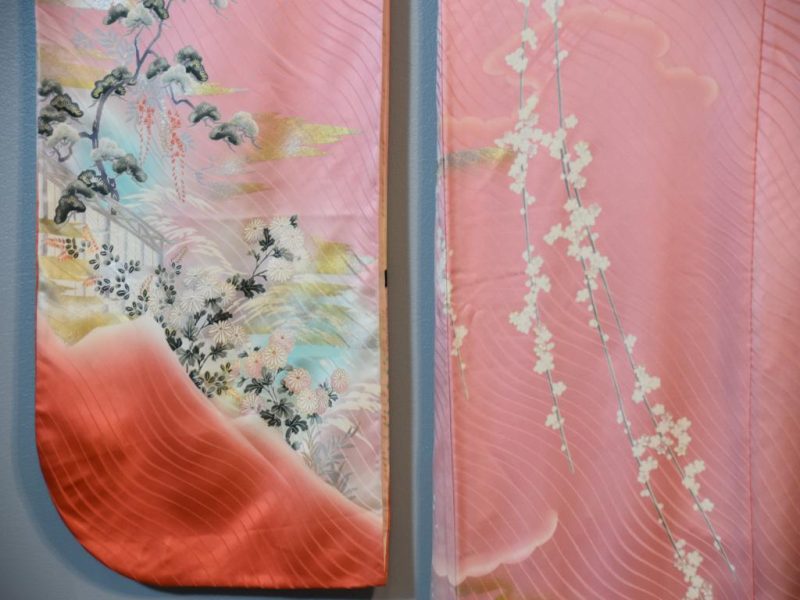 Japanese Silk Wedding Kimono - Image 13