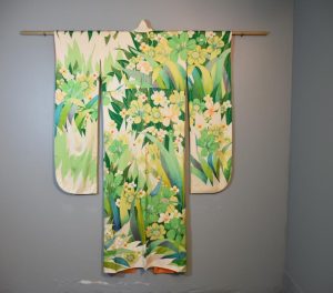 Japanese Silk Furisode Kimono