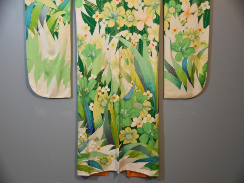 Japanese Silk Furisode Kimono - Image 13