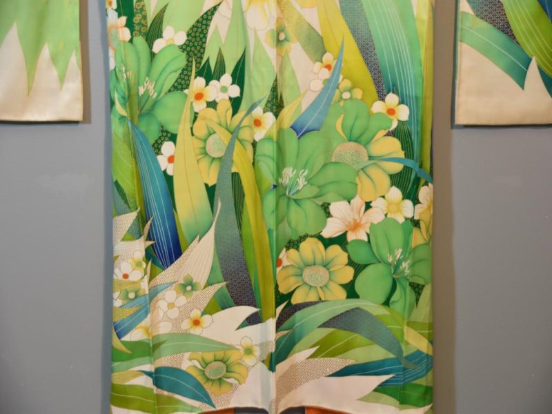 Japanese Silk Furisode Kimono - Image 12