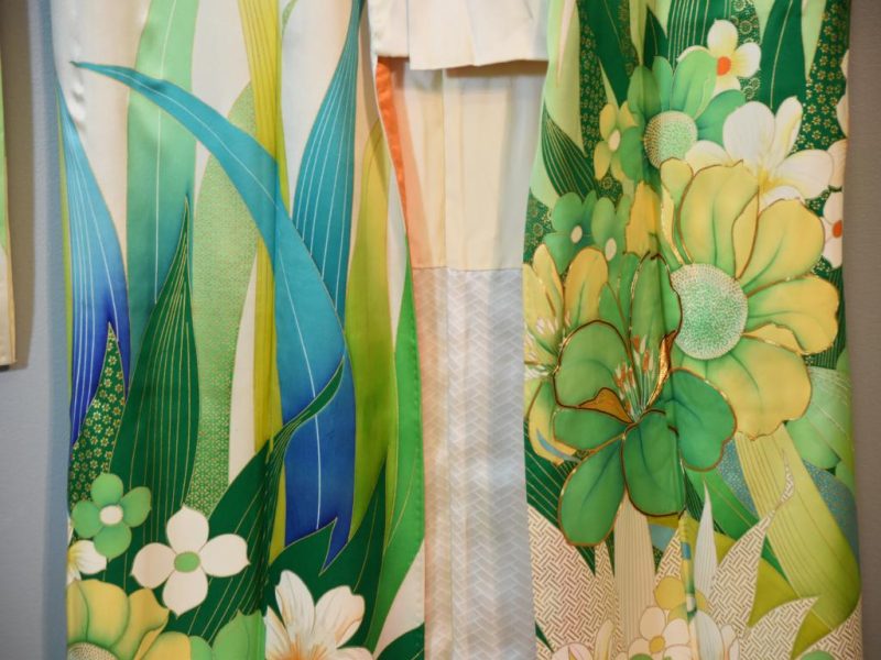 Japanese Silk Furisode Kimono - Image 5