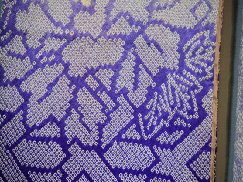 Japanese Shibori Furisode Kimono - Image 10