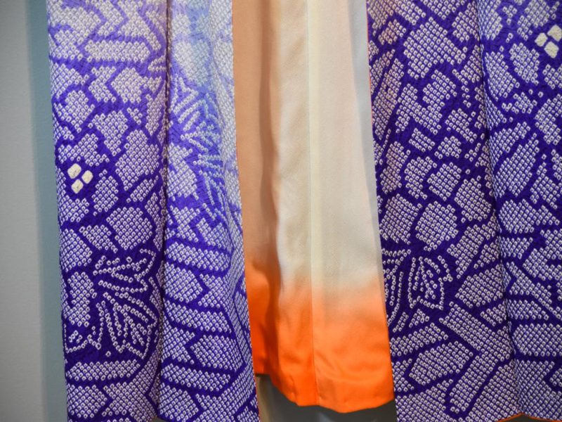 Japanese Shibori Furisode Kimono - Image 5