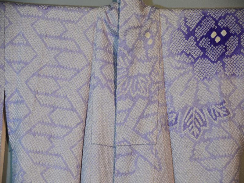 Japanese Shibori Furisode Kimono - Image 3