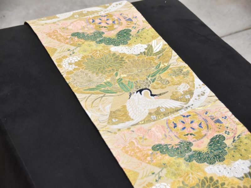 Vintage Japanese Obi Sash - Image 9
